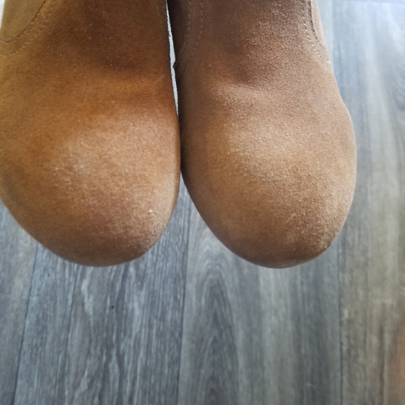 Steve Madden Philip Brown Suede Ankle Booties Size 9.5 - Picture 10 of 10